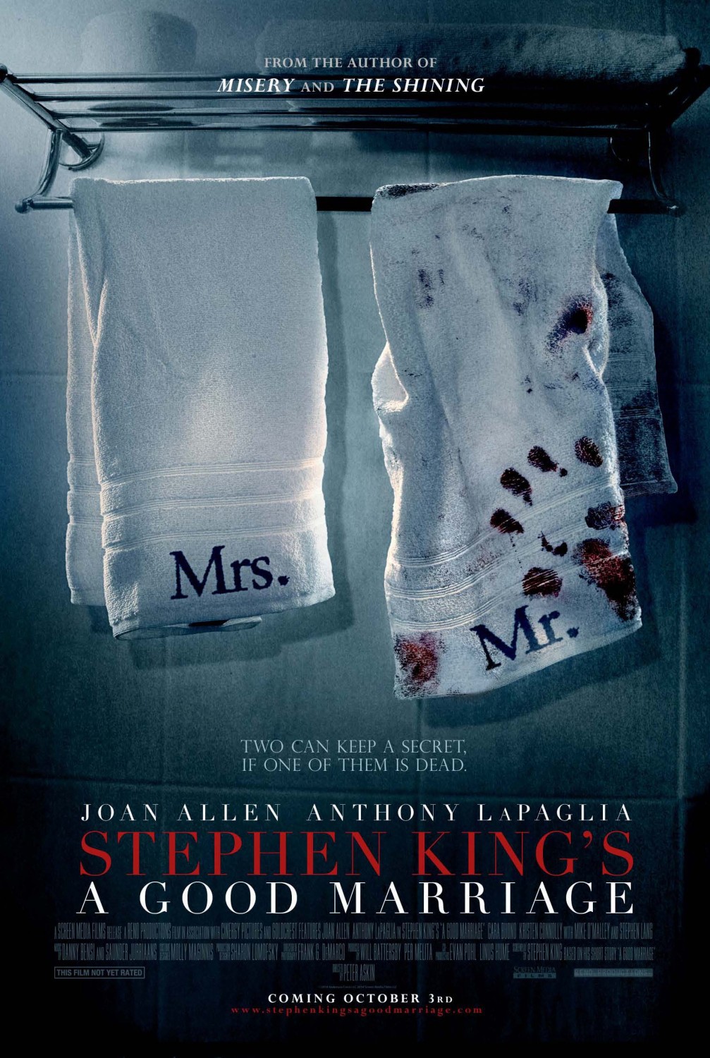Stephen King’s A Good Marriage (2014) Joan Hall Captivates