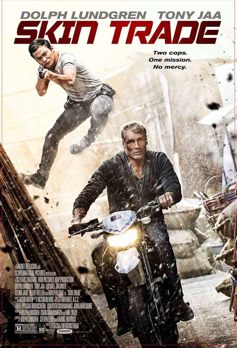 Skin Trade (2014): Dolph Lundgren and Tony Jaa With a Message