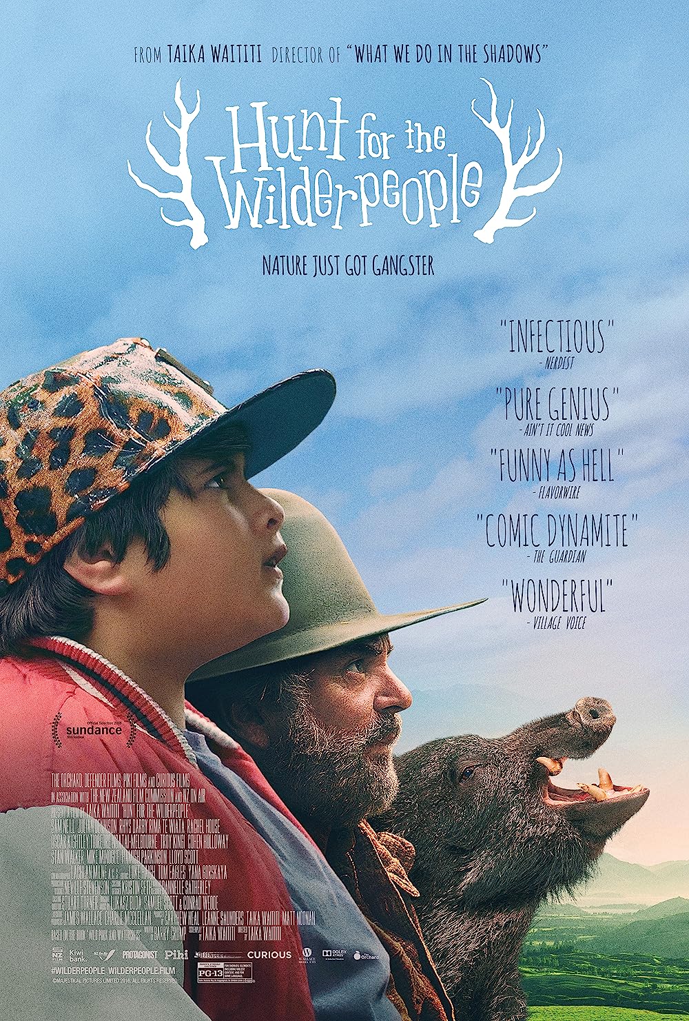 Hunt for the Wilderpeople (2016): ‘Up’ Meets ‘The Fugitive’ (Review)