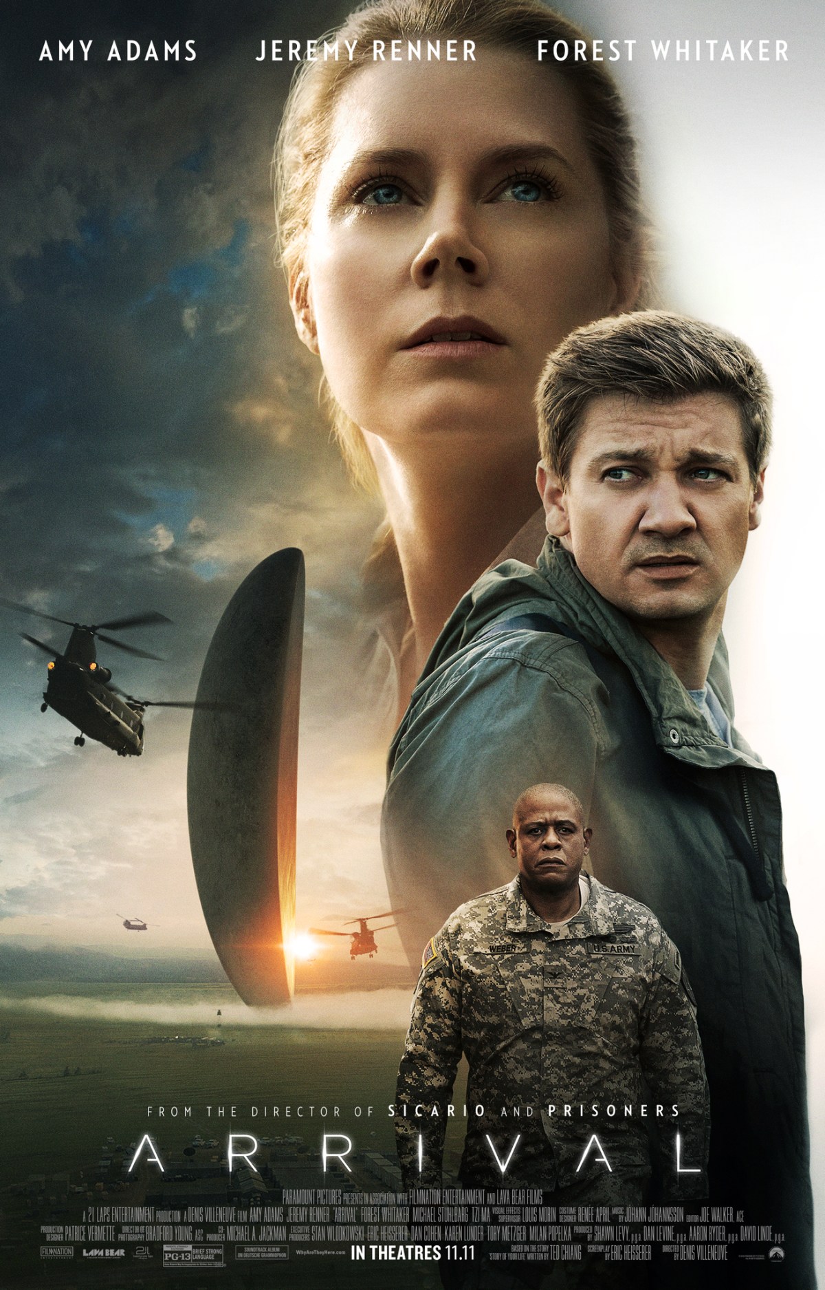 Arrival image courtesy of IMDb