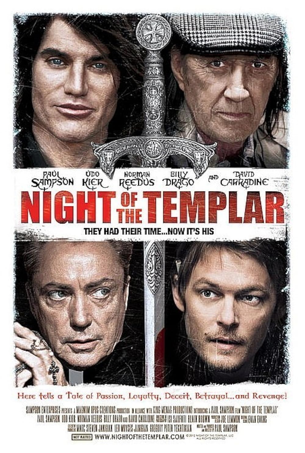 Night of the Templar (2012): Carradine Deserved Better