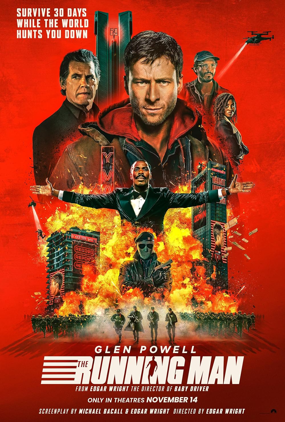 The Running Man (2025) image courtesy of IMDb.com.